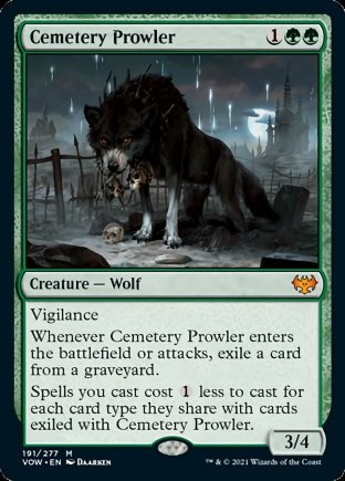 Cemetery Prowler | Innistrad Crimson Vow