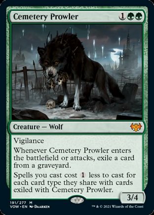 Cemetery Prowler | Innistrad Crimson Vow