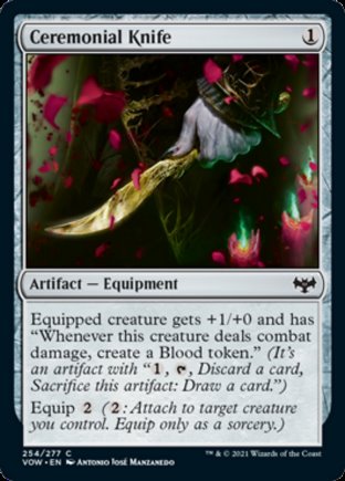 Ceremonial Knife | Innistrad Crimson Vow