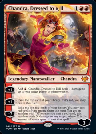 Chandra, Dressed to Kill | Innistrad Crimson Vow