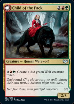 Child of the Pack | Innistrad Crimson Vow