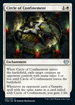 Circle of Confinement | Innistrad Crimson Vow