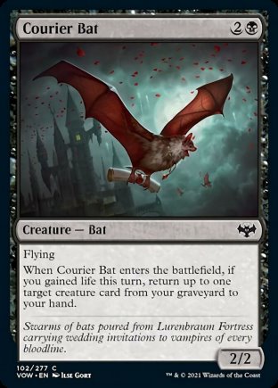 Courier Bat | Innistrad Crimson Vow