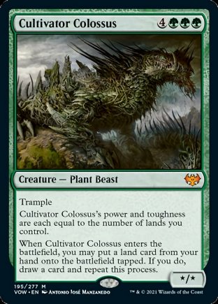 Cultivator Colossus | Innistrad Crimson Vow