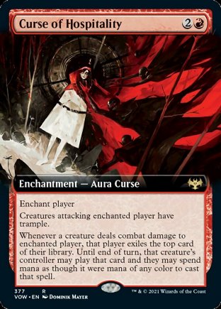 Curse of Hospitality | Innistrad Crimson Vow