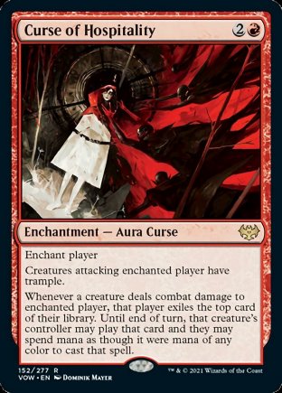 Curse of Hospitality | Innistrad Crimson Vow