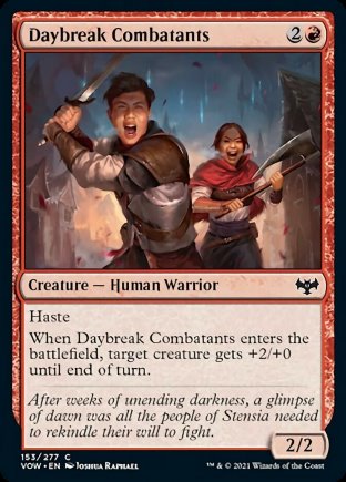 Daybreak Combatants | Innistrad Crimson Vow
