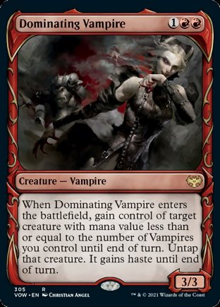 Dominating Vampire | Innistrad Crimson Vow