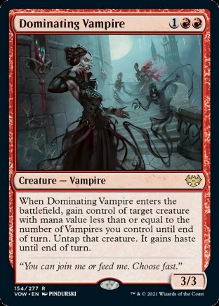 Dominating Vampire | Innistrad Crimson Vow
