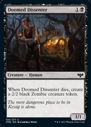 Doomed Dissenter | Innistrad Crimson Vow