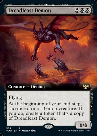 Dreadfeast Demon | Innistrad Crimson Vow