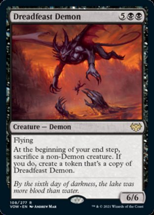Dreadfeast Demon | Innistrad Crimson Vow