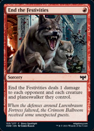 End the Festivities | Innistrad Crimson Vow