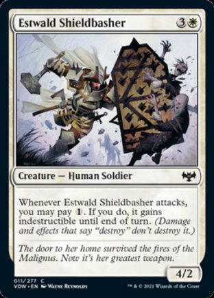 Estwald Shieldbasher | Innistrad Crimson Vow