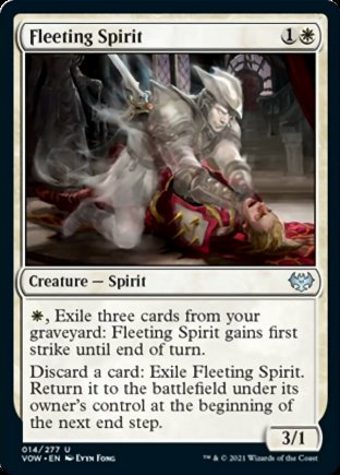 Fleeting Spirit | Innistrad Crimson Vow