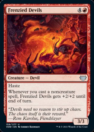 Frenzied Devils | Innistrad Crimson Vow