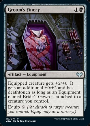 Groom’s Finery | Innistrad Crimson Vow