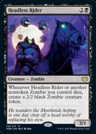 Headless Rider | Innistrad Crimson Vow