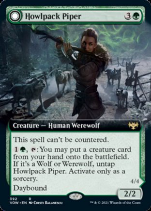 Howlpack Piper | Innistrad Crimson Vow