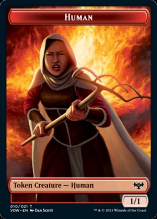 Human token | Innistrad Crimson Vow