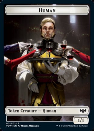 Human token | Innistrad Crimson Vow