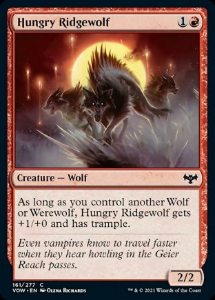 Hungry Ridgewolf | Innistrad Crimson Vow
