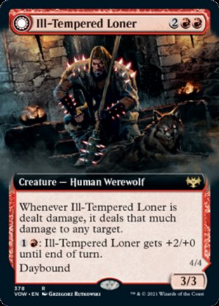 Ill-Tempered Loner | Innistrad Crimson Vow