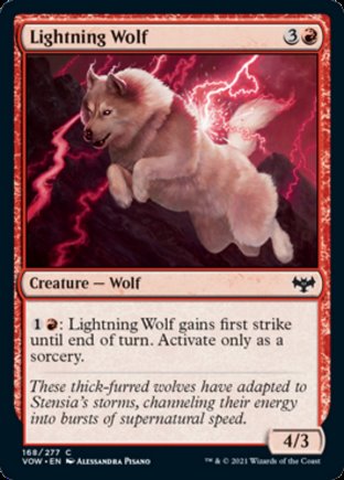 Lightning Wolf | Innistrad Crimson Vow
