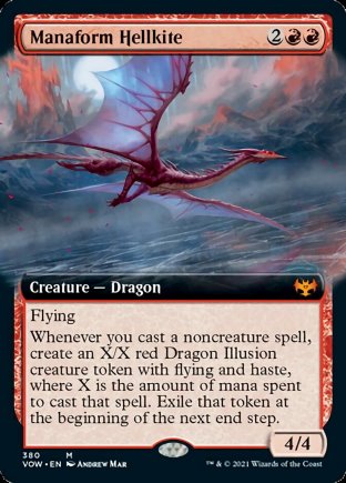 Manaform Hellkite | Innistrad Crimson Vow