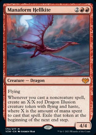 Manaform Hellkite | Innistrad Crimson Vow