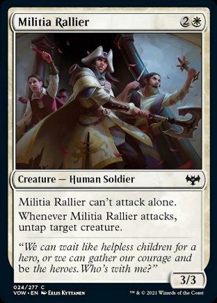 Militia Rallier | Innistrad Crimson Vow