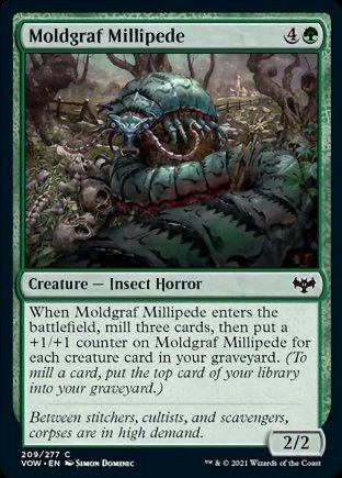 Moldgraf Millipede | Innistrad Crimson Vow