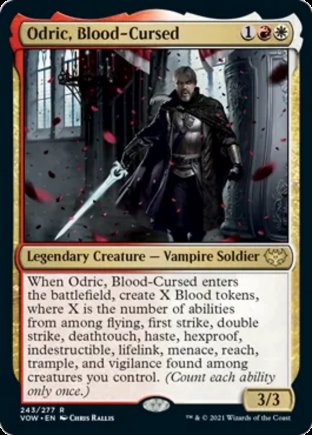 Odric, Blood-Cursed | Innistrad Crimson Vow