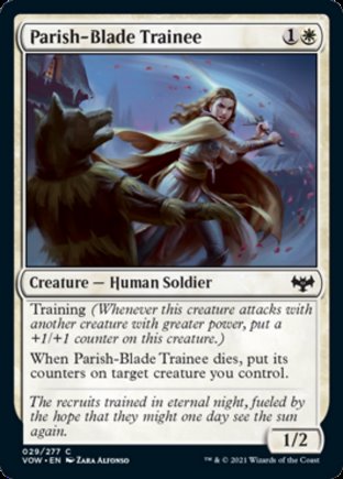 Parish-Blade Trainee | Innistrad Crimson Vow