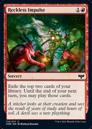 Reckless Impulse | Innistrad Crimson Vow