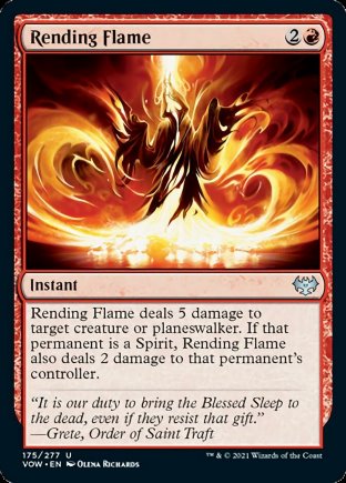 Rending Flame | Innistrad Crimson Vow