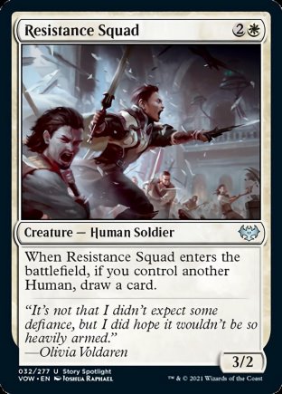 Resistance Squad | Innistrad Crimson Vow