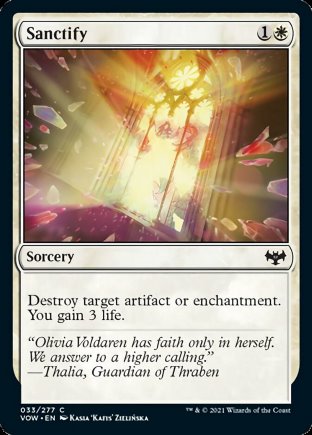 Sanctify | Innistrad Crimson Vow