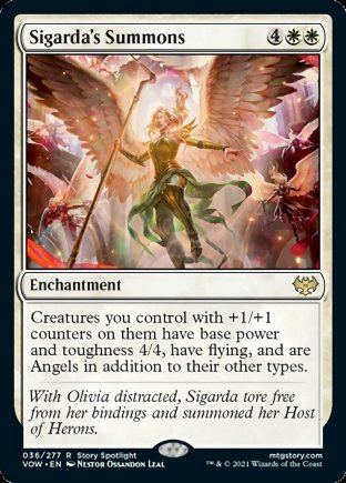 Sigarda’s Summons | Innistrad Crimson Vow