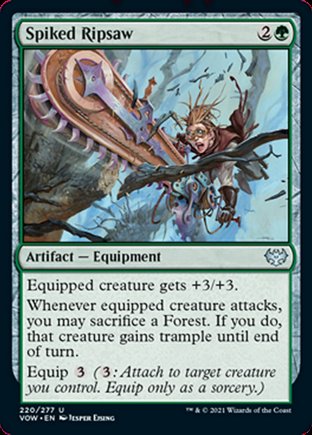Spiked Ripsaw | Innistrad Crimson Vow