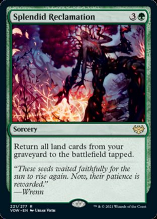 Splendid Reclamation | Innistrad Crimson Vow