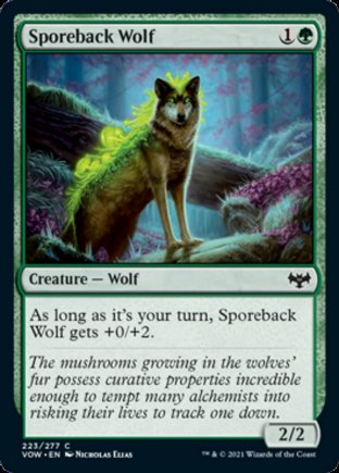 Sporeback Wolf | Innistrad Crimson Vow