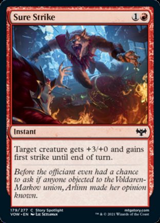 Sure Strike | Innistrad Crimson Vow