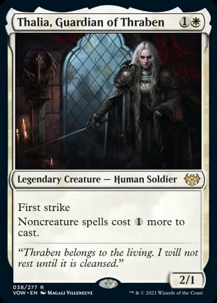 Thalia, Guardian of Thraben | Innistrad Crimson Vow