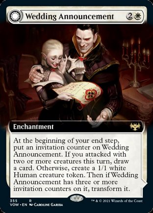 Wedding Announcement | Innistrad Crimson Vow