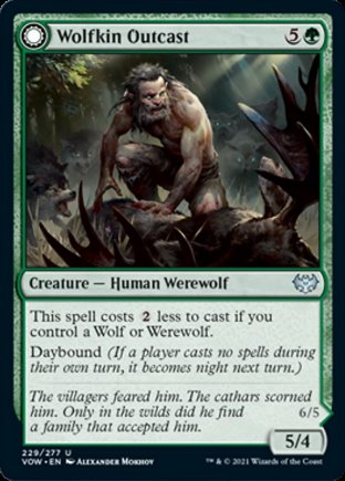 Wolfkin Outcast | Innistrad Crimson Vow