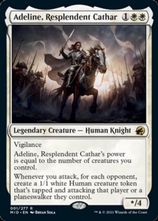 Adeline, Resplendent Cathar | Innistrad Midnight Hunt