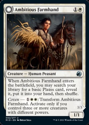 Ambitious Farmhand | Innistrad Midnight Hunt