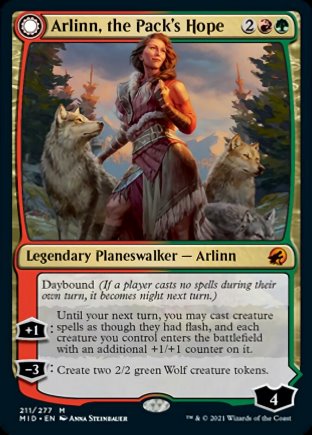 Arlinn, the Pack’s Hope | Innistrad Midnight Hunt