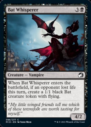 Bat Whisperer | Innistrad Midnight Hunt